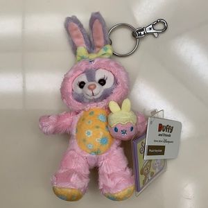 Stella Lou Easter Plush Keychain NWT